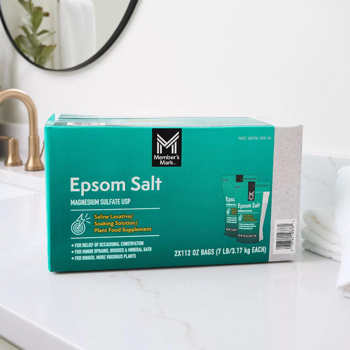 Member's Mark Epsom Salt, 7 lbs., 2 pk.