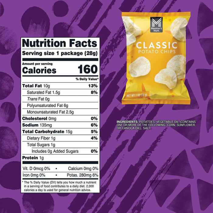 Member's Mark Favorites Variety Pack Chips, 1 oz., 42 pk.