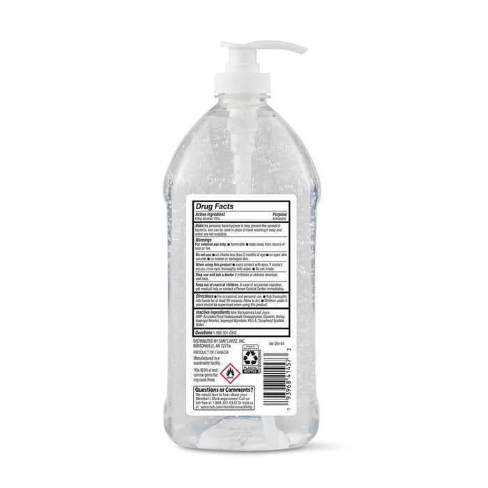 Member's Mark Hand Sanitizer, 67.6 fl. oz.