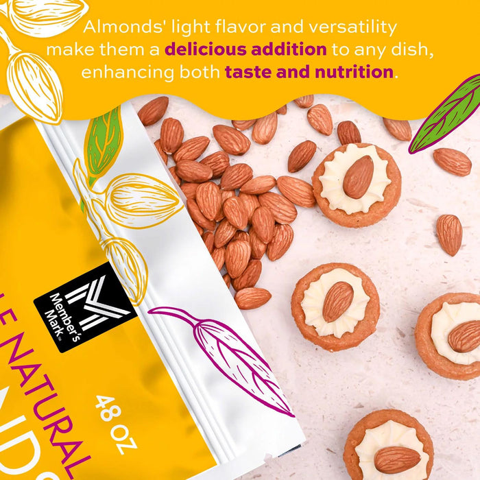 Member's Mark Natural Whole Almonds, 3 lbs.