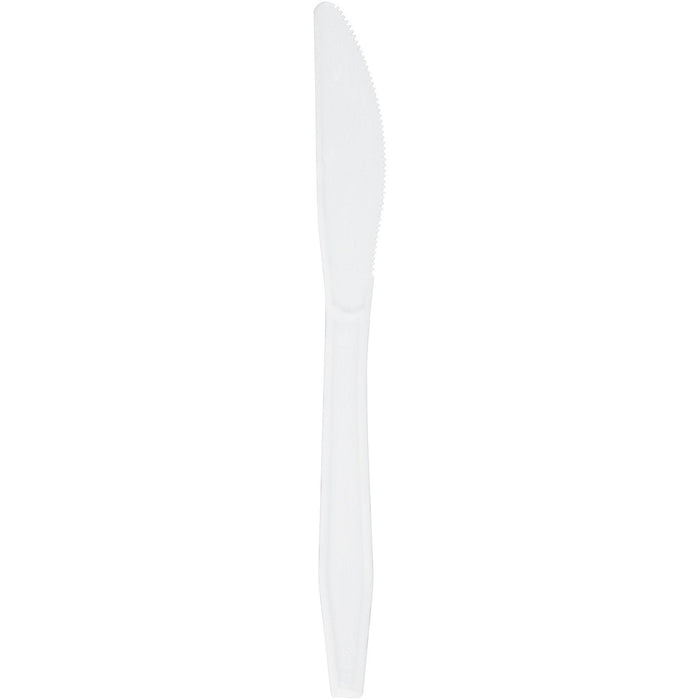 Member's Mark White Plastic Knives, Heavyweight, 600 ct.