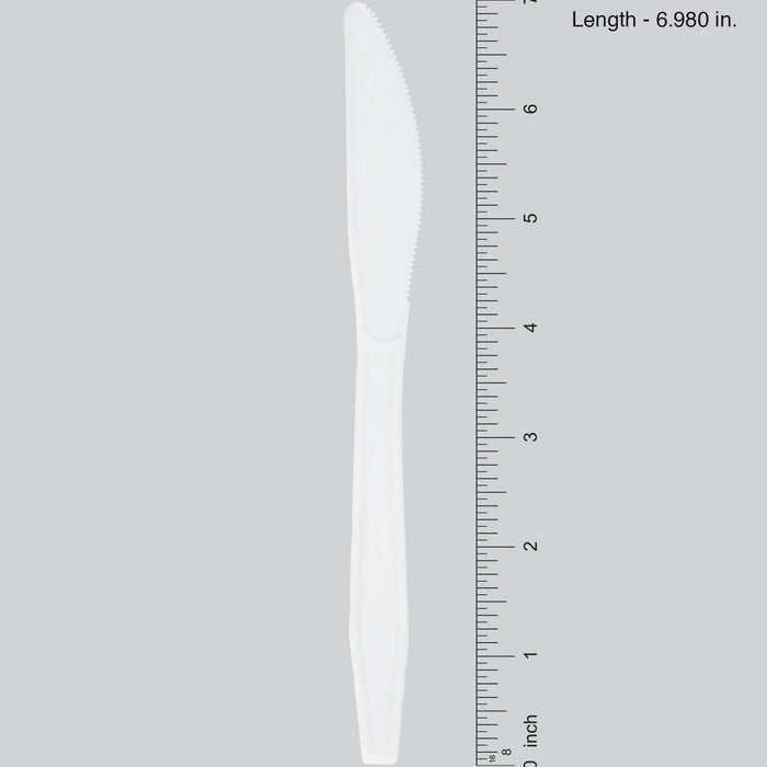 Member's Mark White Plastic Knives, Heavyweight, 600 ct.