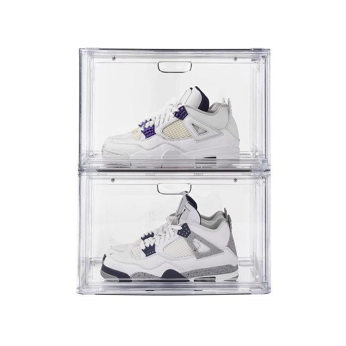 Member's Mark Stackable Shoe Box and Organizer, 4 Pack