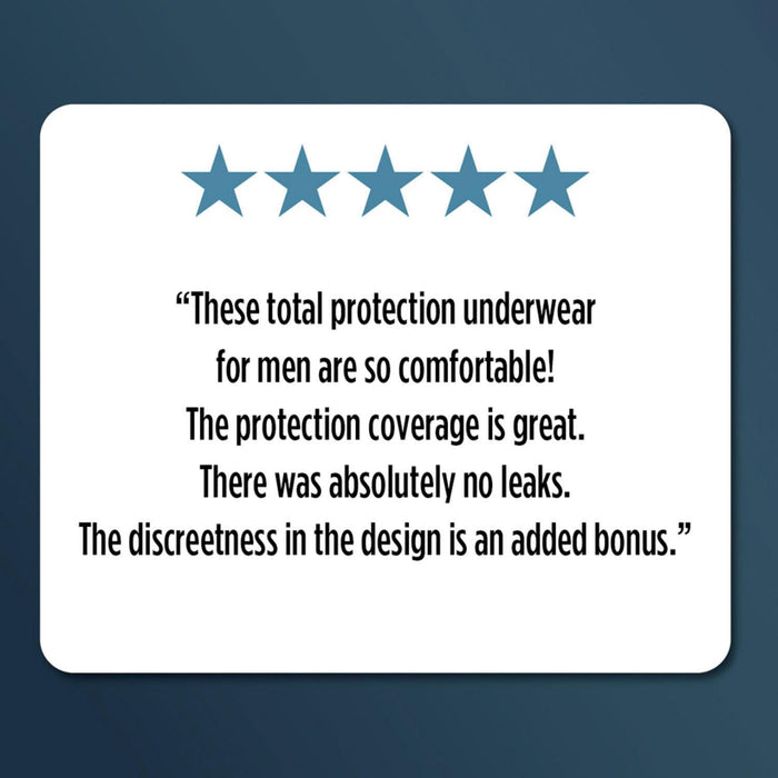 Member's Mark Total Protection Incontinence Underwear for Men