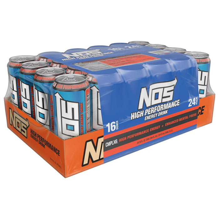 NOS High Performance Energy Drink, 16 fl. oz., 24 pk.