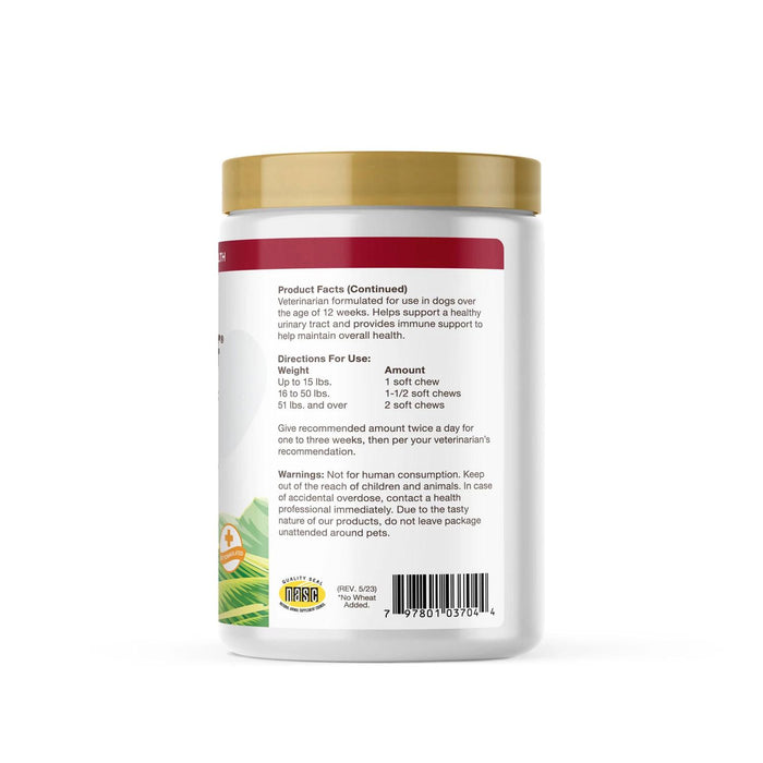 NaturVet, Cranberry Relief Plus Echinacea Soft Chews for Dogs, 120ct.