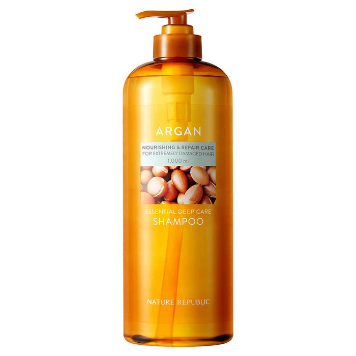 Nature Republic Argan Essential Deep Care Shampoo, 33.8 fl oz