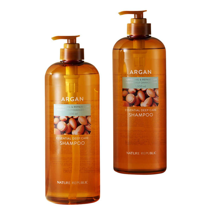 Nature Republic Argan Essential Deep Care Shampoo, 33.8 fl oz