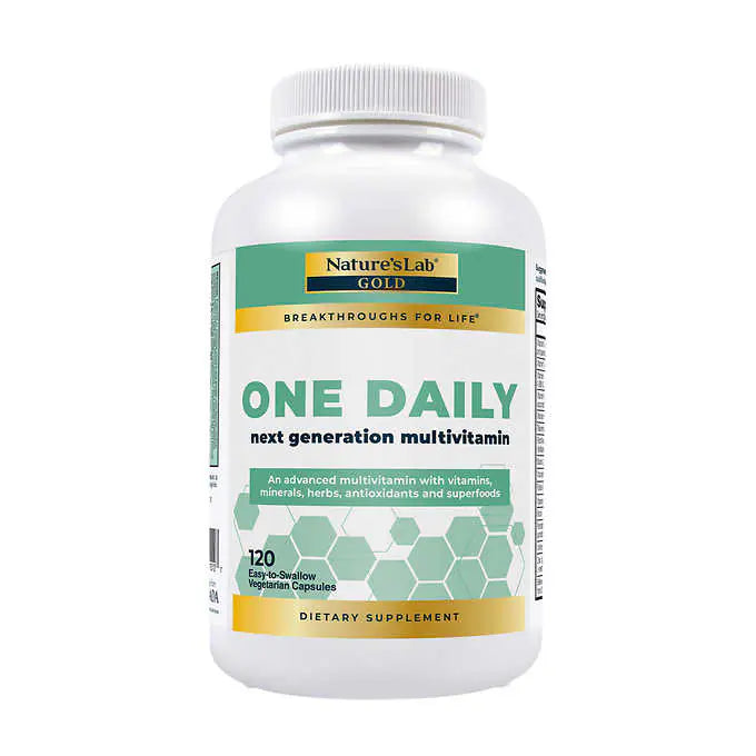 Nature's Lab One Daily Multivitamin, 120 Capsules
