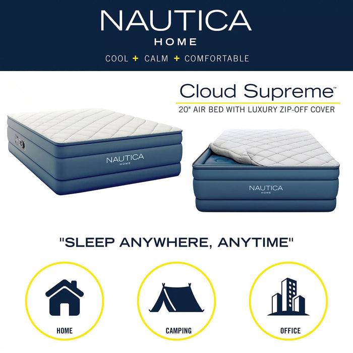 Nautica Home Cloud Supreme 20 Inflatable Air Mattress