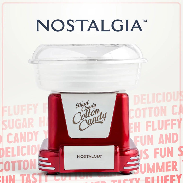 Nostalgia Retro Hard and Sugar-Free Cotton Candy Maker