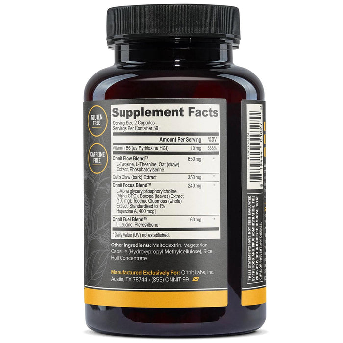 ONNIT Alpha BRAIN Premium Nootropic Brain Health Supplement, 78 ct.