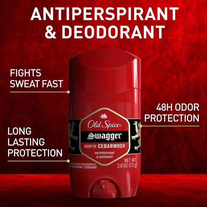 Old Spice Swagger Antiperspirant and Deodorant for Men, 2.6 oz., 5 pk.
