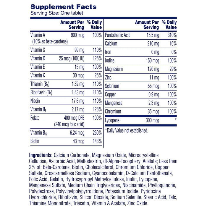 One A Day Men's Health Formula Multivitamin Tablets 300 ct.