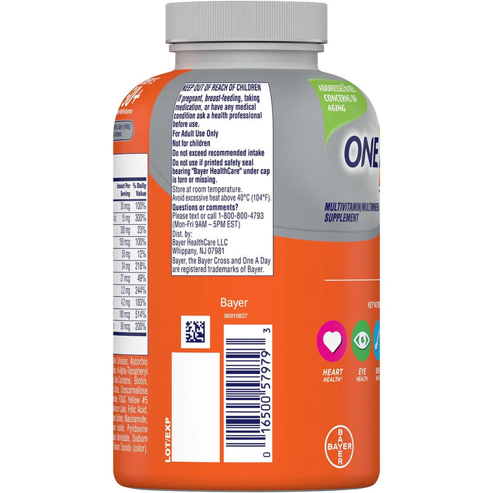 One A Day Women's 50+ Multivitamin Tablets 300 ct.