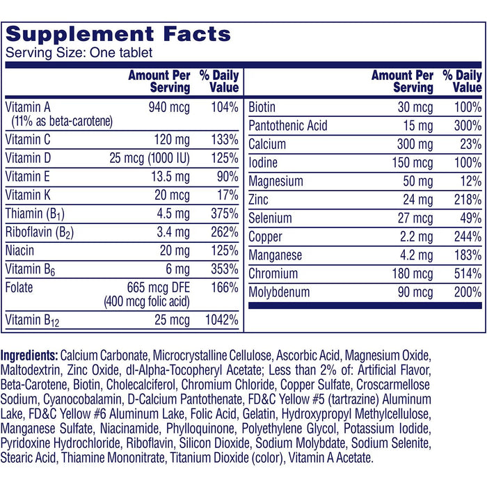 One A Day Women's 50+ Multivitamin Tablets 300 ct.