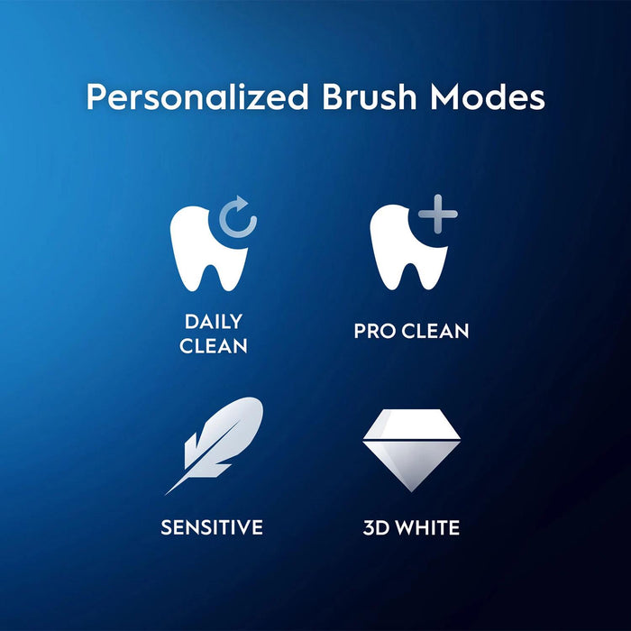Oral-B Pro Clean X Rechargeable Toothbrush, 2 Pack + 3 Brush Heads