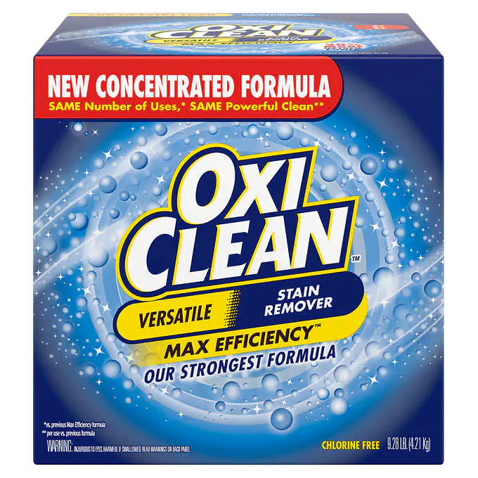 OxiClean Max Efficiency HE Powder Stain Remover, 290 loads, 11.6 lbs