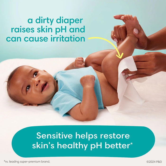 Pampers Sensitive Baby Wipes, Fragrance Free, 16 pks., 896 wipes