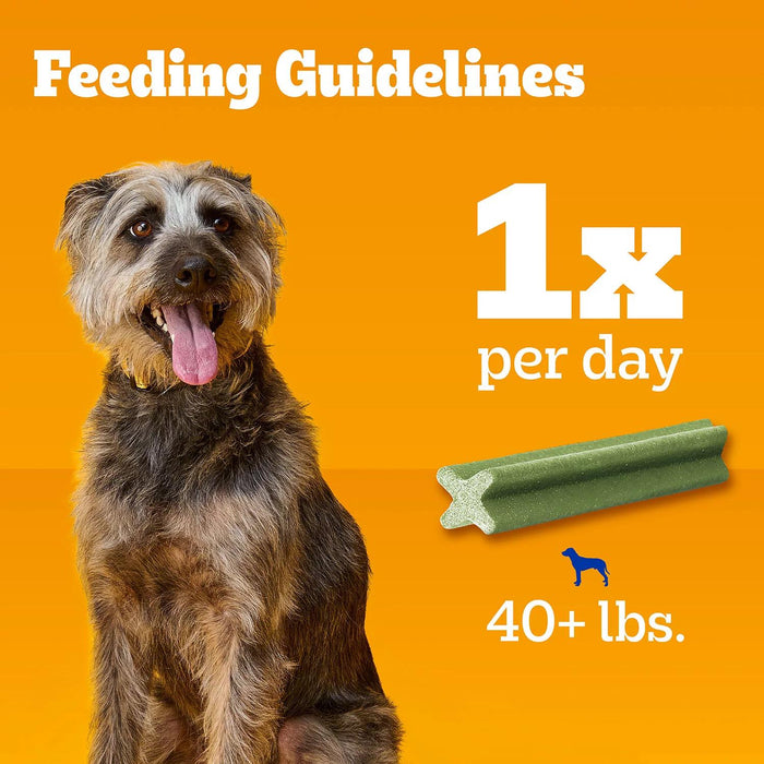 Pedigree DENTASTIX, Variety Pack, Adult Large Breed Dental Treats, 65 ct.