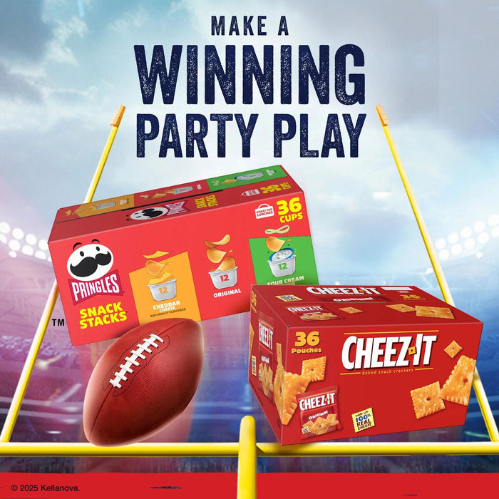 Pringles Grab-n-Go Variety Pack Chips, 36 pk.