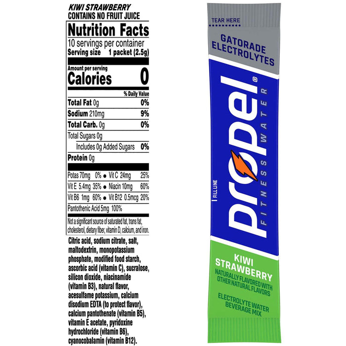 Propel Powder Variety Pack, 0.08 oz., 40 pk.