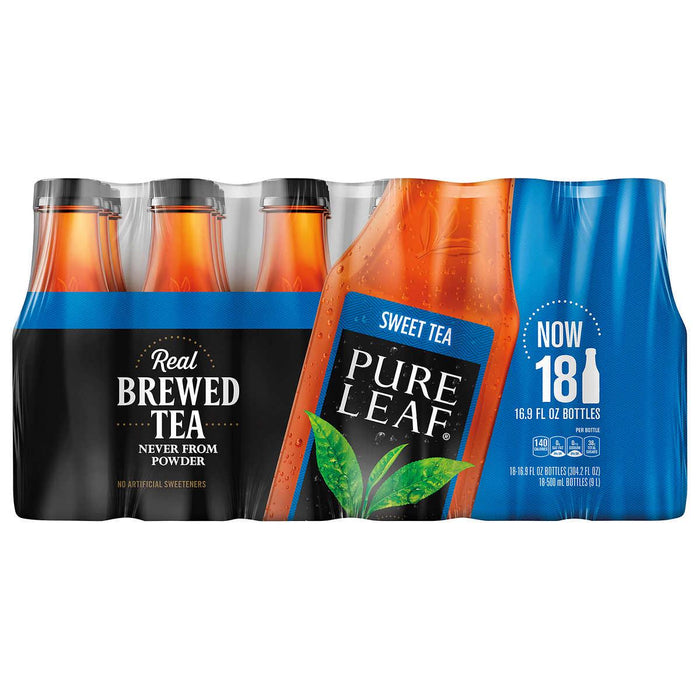 Pure Leaf Tea, Sweet Tea, 16.9 fl oz, 18-count