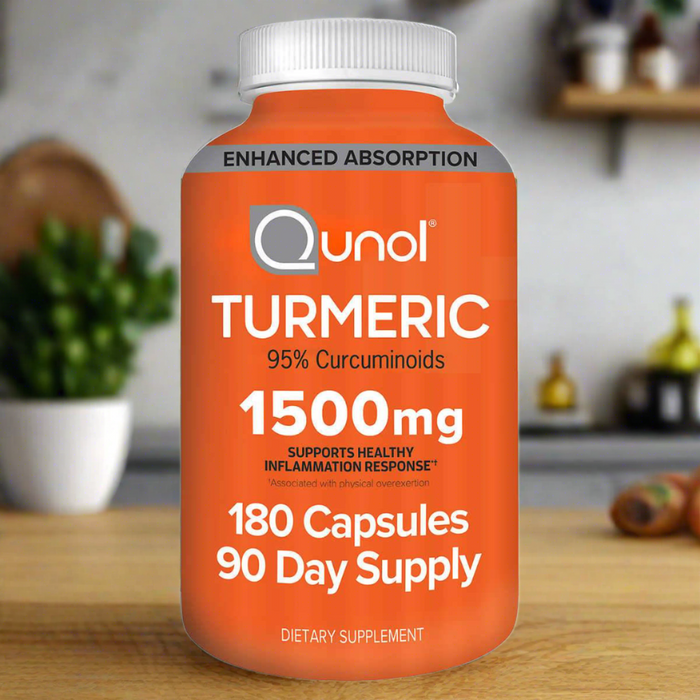 Qunol Turmeric 1500 mg 180 capsules
