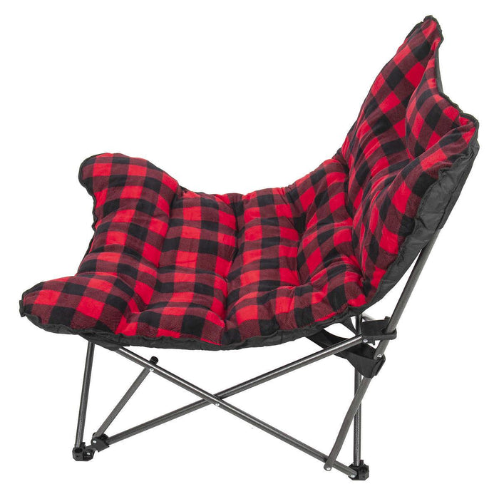 RIO Jumbo Fleece Padded Comfort Chair
