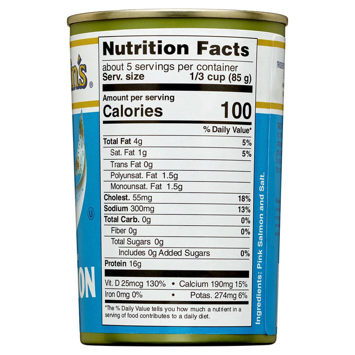 Rubinstein's Fancy Wild Alaska Pink Salmon 14.75 oz., 4 pk.