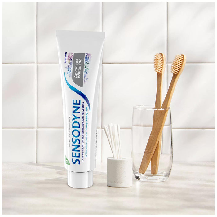 Sensodyne Advanced Whitening Toothpaste, 6.5 oz., 4 pk.