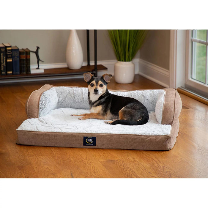 Serta Luxury Sleeper Sofa Pet Bed, Choose Size and Color