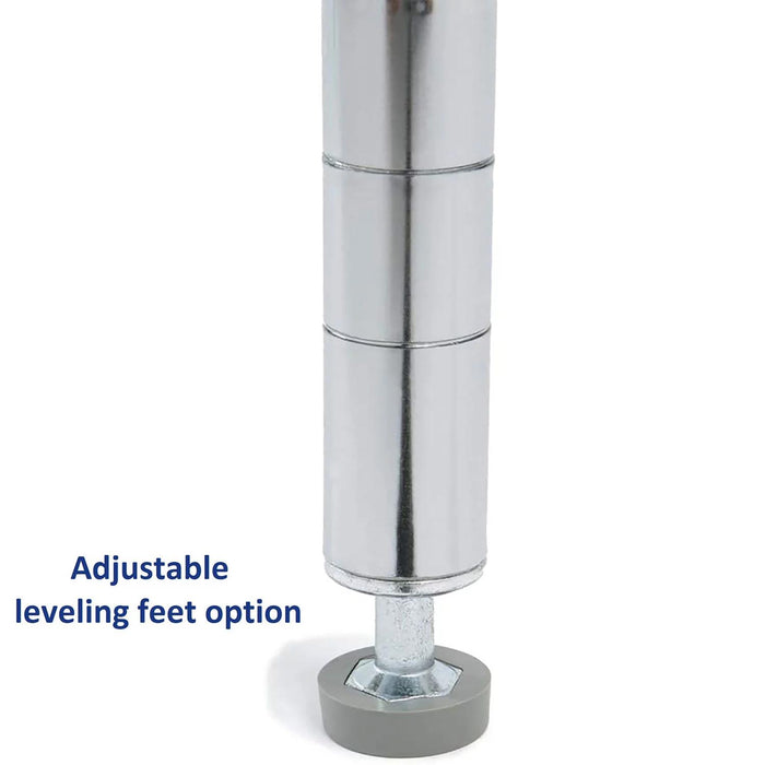 Seville Classics 5-Level UltraZinc Commercial Shelving (18 x 36 x 72 H)