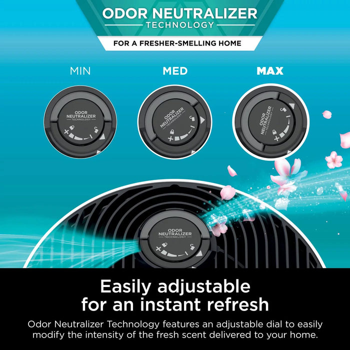 Shark Clean Sense Portable Air Purifier with Odor Neutralizer Technology, HEPA Filter, 500 sq. ft.