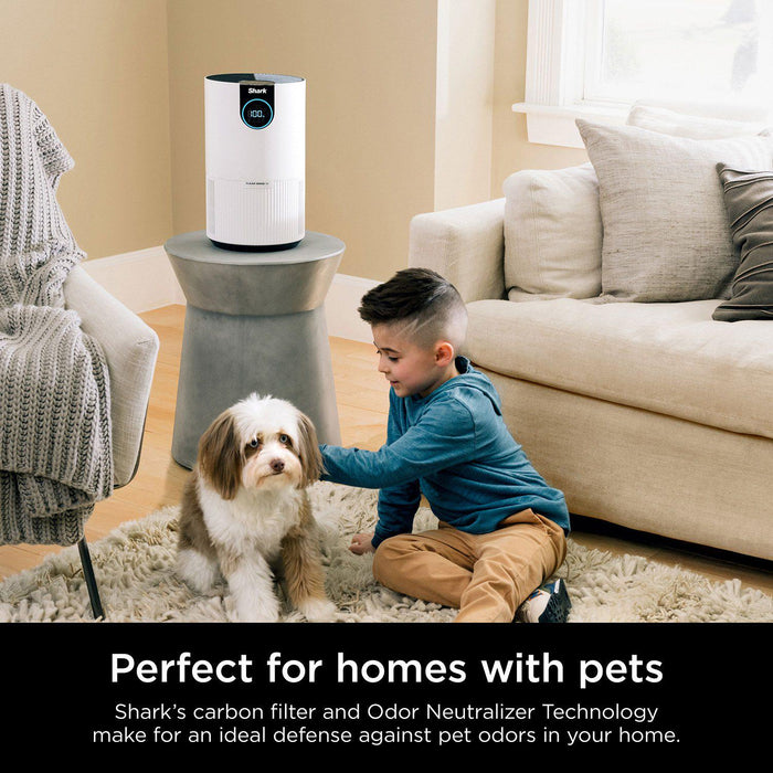 Shark Clean Sense Portable Air Purifier with Odor Neutralizer Technology, HEPA Filter, 500 sq. ft.