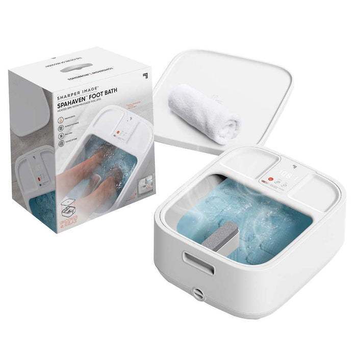 Sharper Image Heated Foot Spa with Massage Rollers