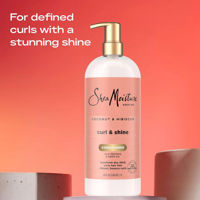 Shea Moisture Coconut Hibiscus Conditioner, 34 oz.