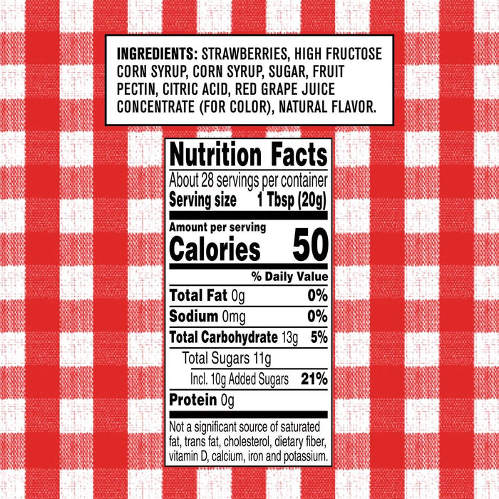 Smucker's Squeeze Strawberry Fruit Spread, 2 pk, 40 oz.
