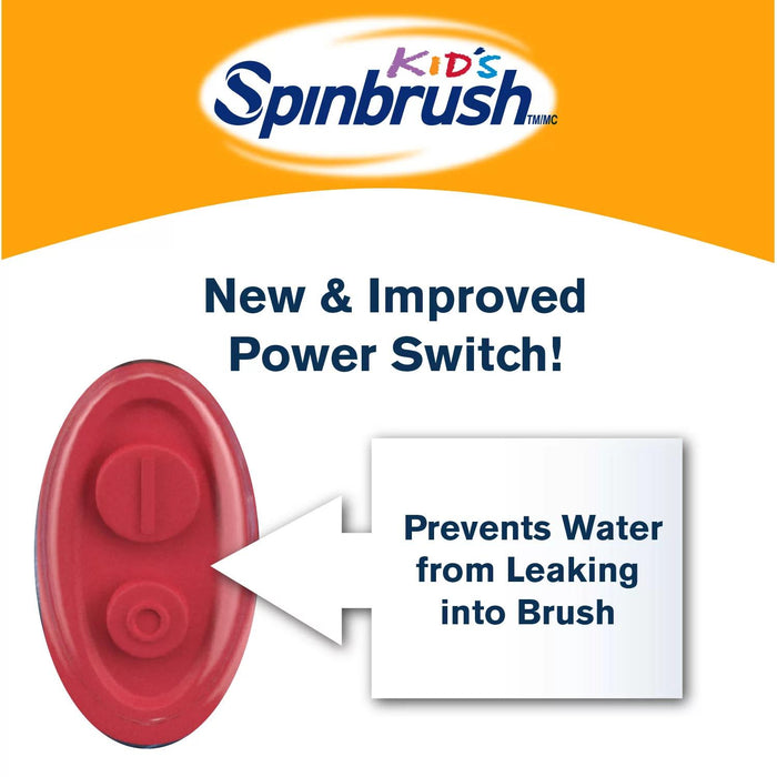 Spinbrush Kid's Paw Patrol Battery Toothbrush, 4 pk.