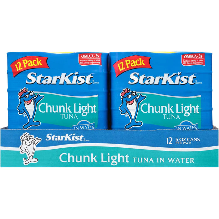 StarKist Chunk Light Tuna in Water 5 oz., 12 pk.