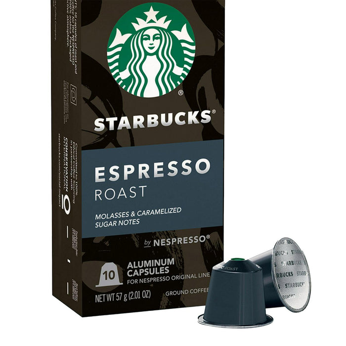 Starbucks by Nespresso Espresso Roast Capsules, 60-count