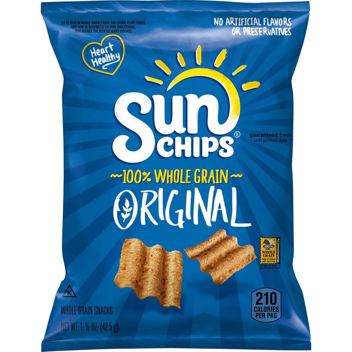 SunChips Whole Grain Variety Pack Chips, 30 pk.
