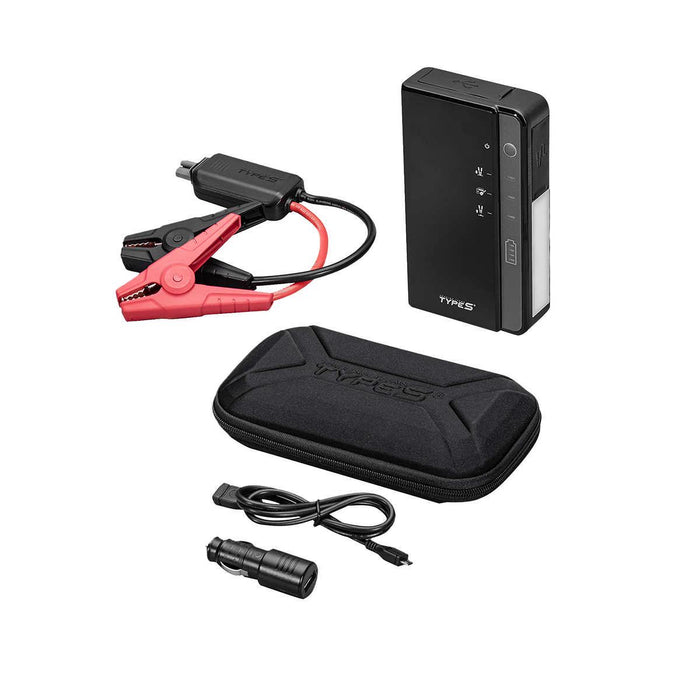 TYPE S Portable Jump Starter and Power Bank with Emergency Multimode Floodlight