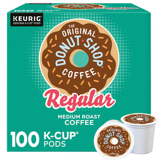 The Original Donut Shop Coffee K-Cup Pod, 100-count