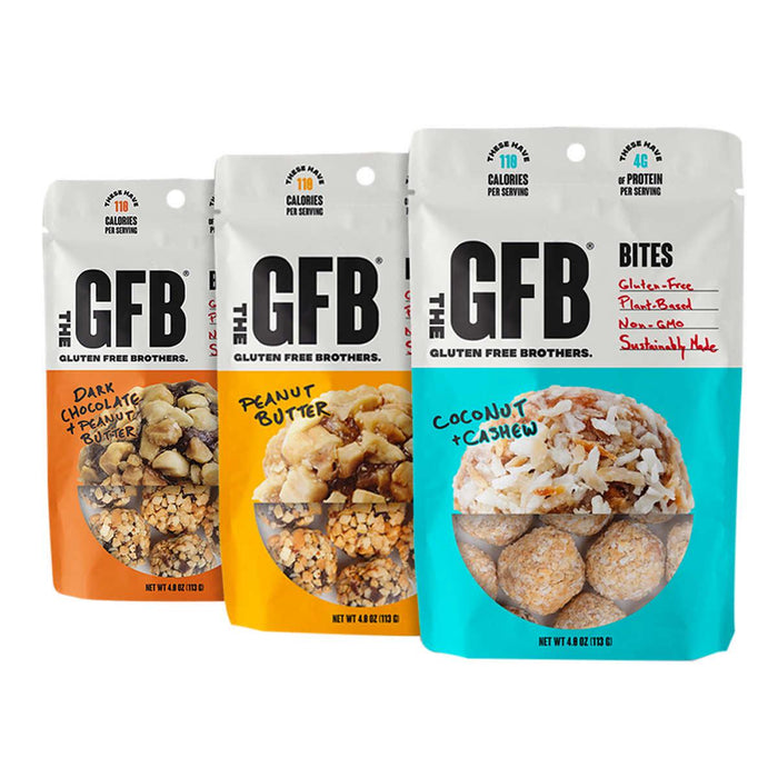 The Gluten Free Brothers Variety Bites, 6 count