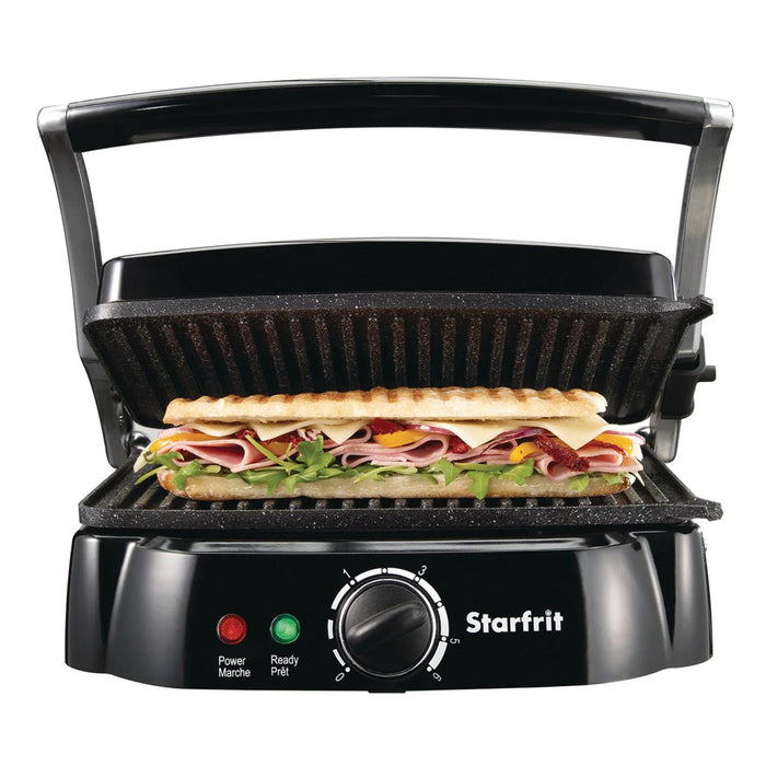 The Rock by Startfrit Stainless Steel Panini Grill
