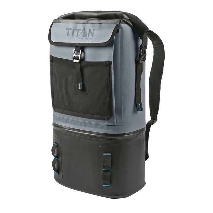 Titan Deep Freeze 24-Can High Performance, Waterproof Backpack Cooler