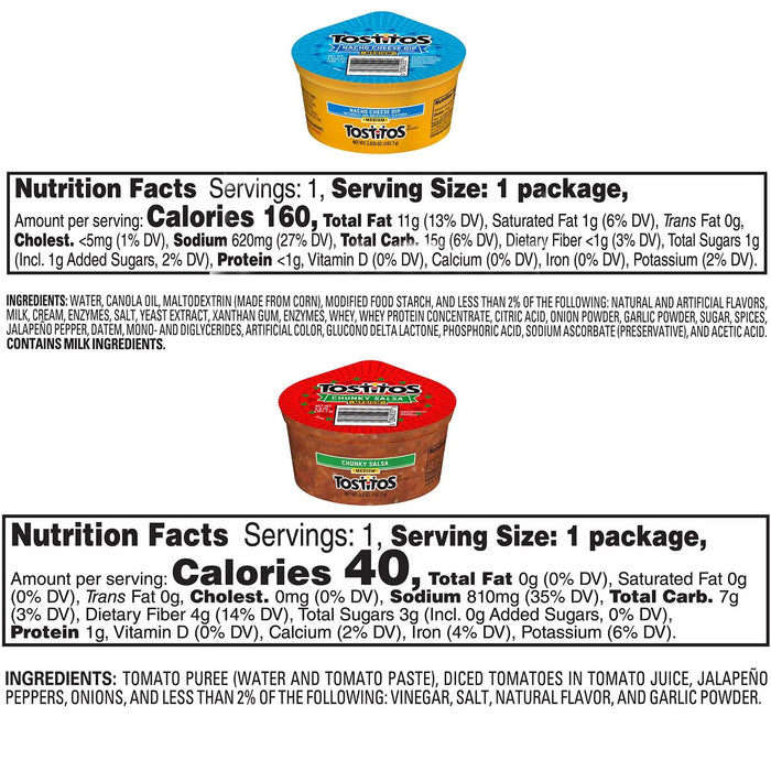 Tostitos Chips and Dip Mix, Variety Pack Snacks, 26 pk.