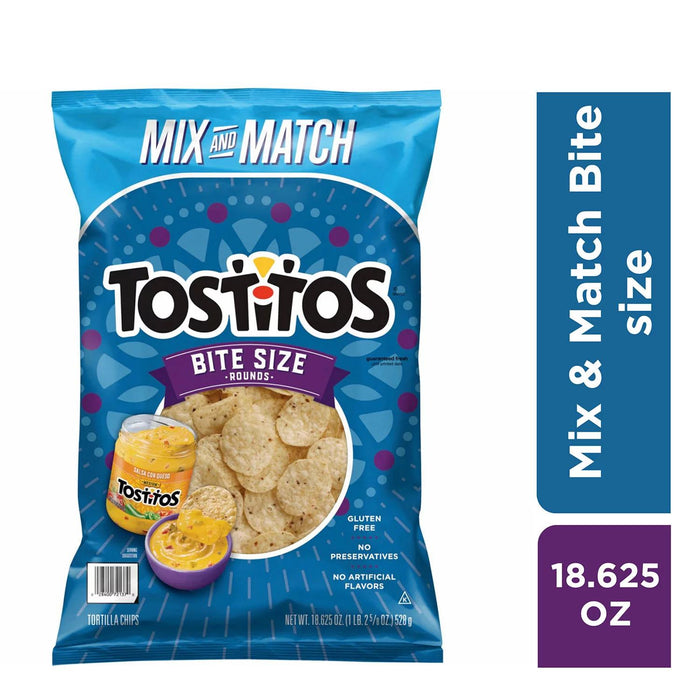 Tostitos Regular Tortilla Chips, 18.625 oz.