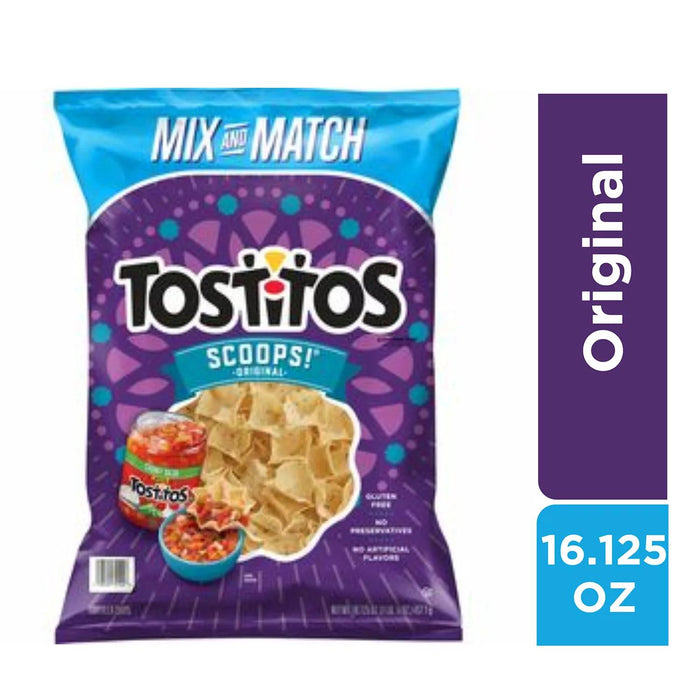 Tostitos Scoops! Original Tortilla Chips, 16.125 oz.